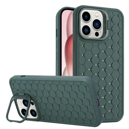 Husa de Protectie TPU, Flippy, pentru Apple iPhone 14 Plus, 3D Cube, cu Inel, Protectie Camera, Antisoc, Antizgariere, Antialunecare, Acoperire Completa, Verde