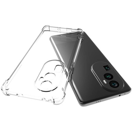 Husa de Protectie, Flippy, Compatibila cu Oppo Reno 10, TPU Antisoc, Protectie Colturi, 1.5 mm Transparent