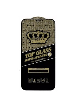 Folie Sticla securizata electrostatica Flippy pentru Samsung A03 Core, Sticla ESD, Top Glass, Anti-static, Negru