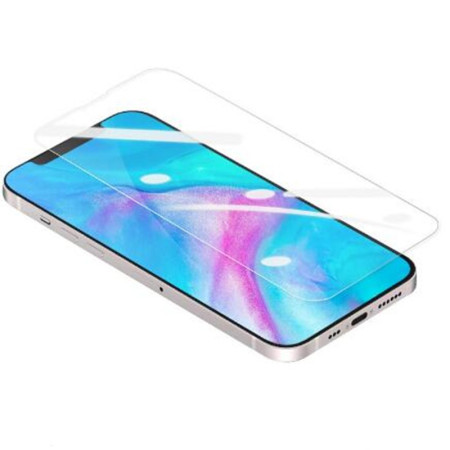 Folie de Sticla Securizata pentru Apple iPhone 15, Flippy, Vizibilitate HD, Protectie Completa 9D, Transparent