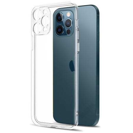 Husa protectie Flippy compatibila cu Apple iPhone 12 Pro Protect Plus Transparent