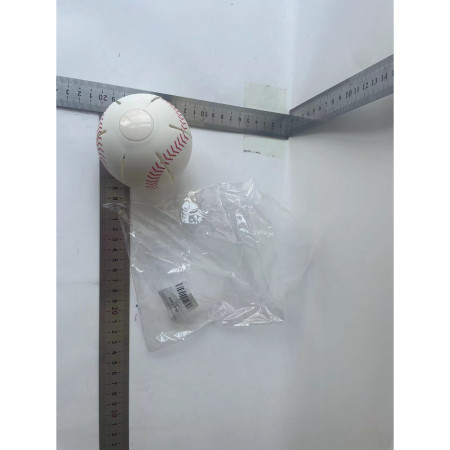 Minge UFO baseball Flippy cu deformare, diametru 8 cm, 3 ani +, interactiva, minge magică OZN zburator, minge zburătoare, Alb