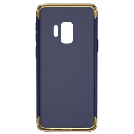 Husa Samsung Galaxy S9 Luxury Plating 3 in 1 Albastru