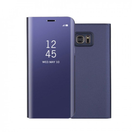 Husa Tip Carte, Flippy, Compatibila cu Huawei Mate 10 Lite, Flip Cover Oglinda, Violet