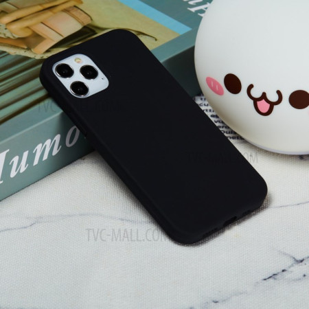 Husa protectie compatibila cu Huawei Y6 2019 Liquid Silicone Case Negru