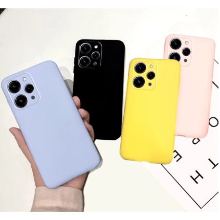 Husa de Protectie Matte TPU, Flippy, pentru Xiaomi Redmi 12 Pro, Protectie Camera, Antisoc, Antizgariere, Antialunecare, Acoperire Completa, Albastru