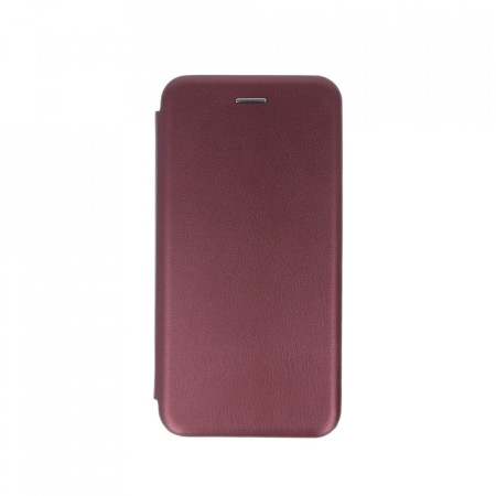 Husa de protectie Flippy compatibila cu Xiaomi Mi 10 Magnet Book Case Bordeaux