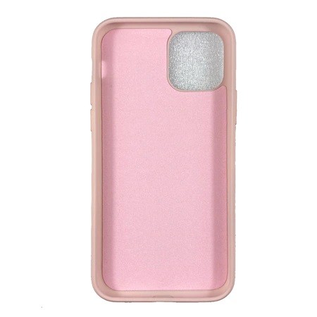 Husa protectie Flippy compatibila cu Apple iPhone 11 Pro Liquid Silicone Case Roz