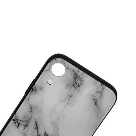 Husa protectie pentru Apple iPhone XR Soft Acryl TPU Marble Model 2