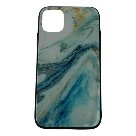 Husa protectie pentru Apple iPhone XR Marble Glass Model 1