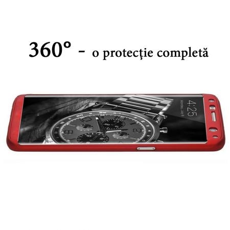 Husa Samsung Galaxy S8 Plus Full Cover 360 Rosu