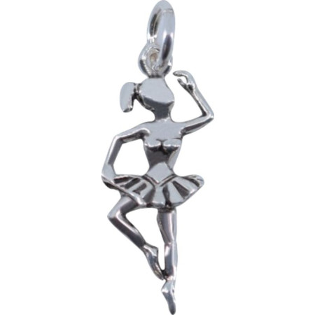 Pandantiv, Jolie Silver, Argint 925, Model Balerina, 27 x 10 mm, 1 g