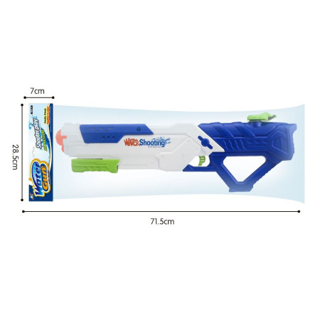 Pistol cu Apa pentru Copii, Rezervor, Pentru Piscina/Plaja, Flippy, 6ani+,  Multicolor, 1200ML