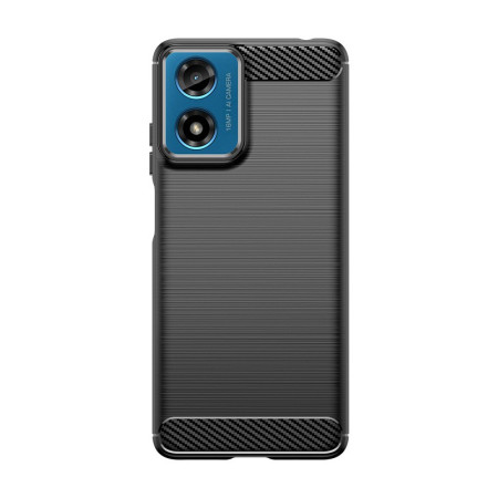 Husa Protectie, Flippy, pentru Motorola Moto G04 5G/ Moto G24 5G, TPU Carbon, Negru