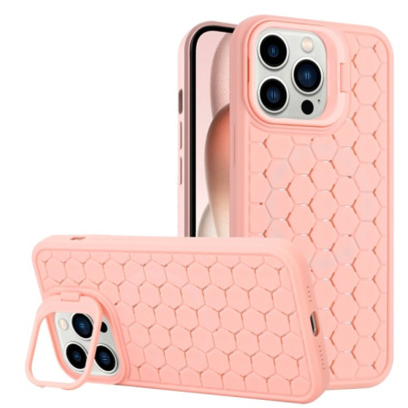 Husa de Protectie TPU, Flippy, pentru Samsung Galaxy S23 Ultra, 3D Cube, cu Inel, Protectie Camera, Antisoc, Antizgariere, Antialunecare, Acoperire Completa, Roz