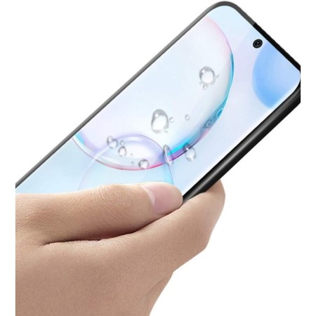 Folie Sticla securizata curbata Flippy® compatibila cu Huawei Nova 9 Full Glue Negru