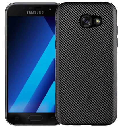 Husa Samsung Galaxy A7 2017 i-Zore Carbon Fiber Negru