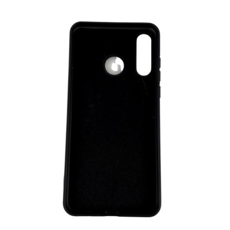 Husa protectie compatibila cu Huawei Y6 2019 Liquid Silicone Case Negru