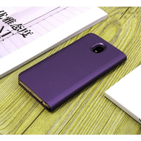 Husa Samsung Galaxy S9 Flip Cover Oglinda Violet