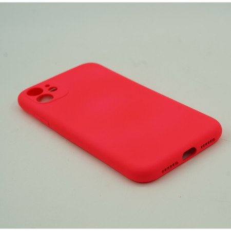 Husa protectie Flippy compatibila cu Apple iPhone 13 Pro Liquid Silicone Roz Fuchsia/Roz