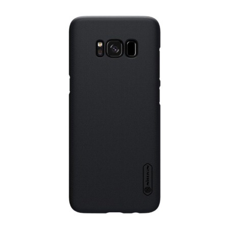 Husa Samsung Galaxy S8 Plus Nillkin Frosted Shield Negru + Folie de protectie