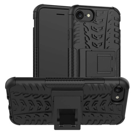 Husa protectie Flippy pentru Samsung S10 Lite Defender Model 3 cu Suport, Negru