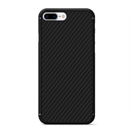 Husa Apple iPhone 7 Plus Nillkin Synthetic Fiber Negru