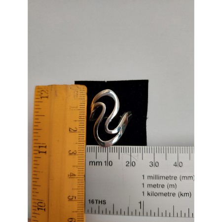 Inel Argint 925 Spirala, Jolie Silver, 5.3g, 2.5 cm x 2 cm, M 56