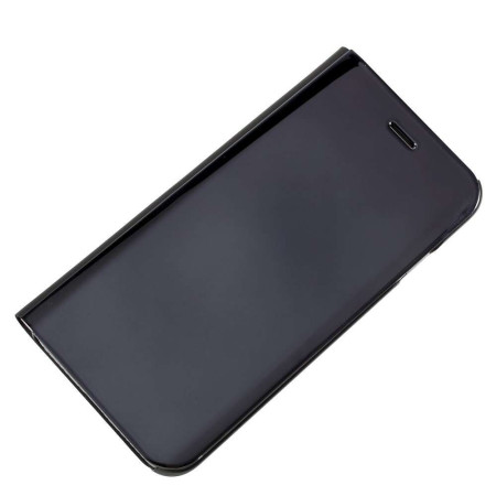 Husa Xiaomi Redmi 9 Flip Cover Oglinda Negru