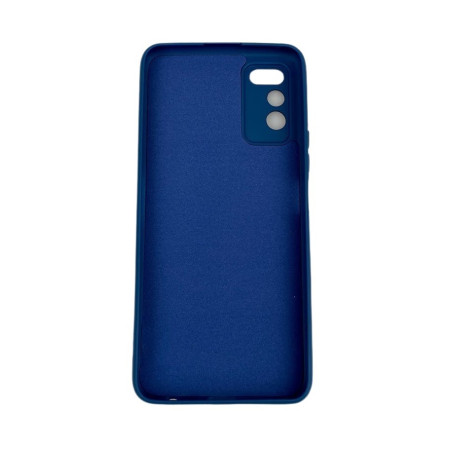 Husa protectie compatibila cu Huawei Enjoy Z Liquid Silicone Case Albastru inchis