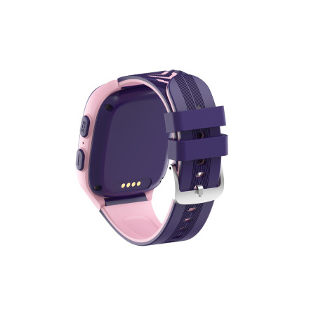 Ceas Smartwatch Flippy, Pentru Copii, LT31E-4G cu Functie Telefon, Localizare GPS, Istoric Traseu, Apel de Monitorizare, Camera, Mov/Roz