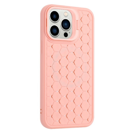 Husa de Protectie TPU, Flippy, pentru Samsung Galaxy S23 Ultra, 3D Cube, cu Inel, Protectie Camera, Antisoc, Antizgariere, Antialunecare, Acoperire Completa, Roz