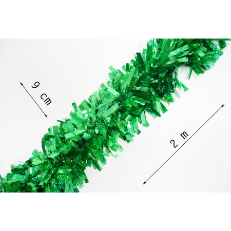 Beteala Craciun, Flippy, verde, marimea: 2 m x 9 cm material:folie PVC, interior/exterior