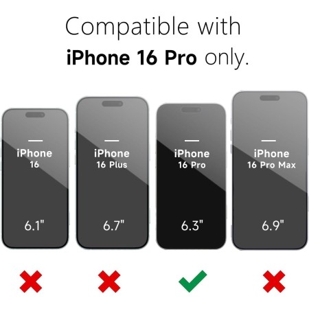 Husa de Protectie Matte TPU, Flippy, pentru Apple iPhone 16 Pro, Protectie Camera, Antisoc, Antizgariere, Antialunecare, Acoperire Completa, Albastru