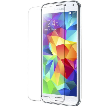 Folie Sticla Securizata Flippy, 9H, Transparenta HD, pentru Samsung Galaxy S5 Transparent