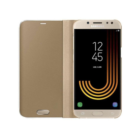 Husa Xiaomi Redmi 8A Flip Cover Oglinda Auriu