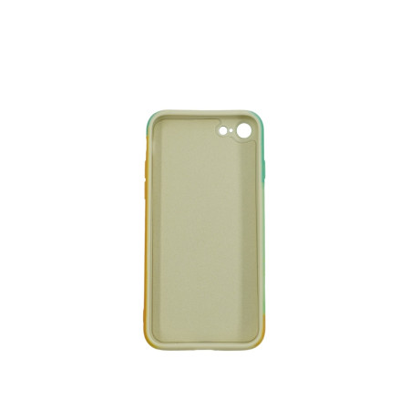 Husa protectie Flippy compatibila cu Apple iPhone 11 Pro Tpu Ombre, Verde/Portocaliu