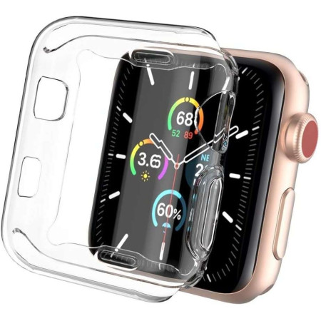 Husa Apple Watch Series 2/3 38 mm Full Tpu 360 Transparent