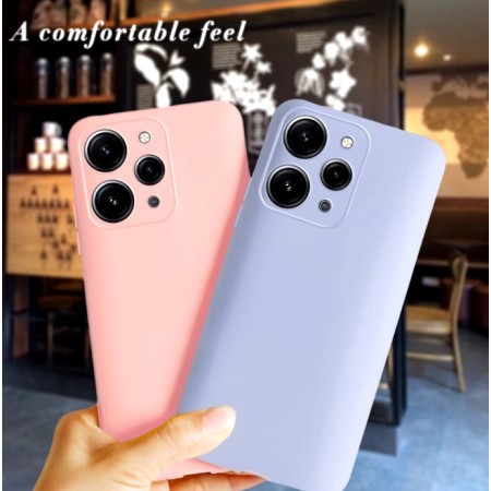 Husa de Protectie Matte TPU, Flippy, pentru Xiaomi Redmi 12 Pro, Protectie Camera, Antisoc, Antizgariere, Antialunecare, Acoperire Completa, Albastru