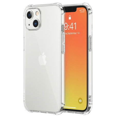 Husa protectie pentru Apple iPhone 11, Flippy, TPU, Antisoc, Protectie colturi, Rezistenta la impact, 1.5 mm, Transparenta