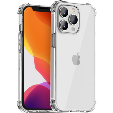 Husa protectie pentru Apple iPhone 11, Flippy, TPU, Antisoc, Protectie colturi, Rezistenta la impact, 1.5 mm, Transparenta