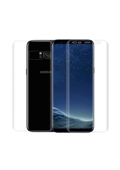 Folie Plastic Samsung Galaxy S8 Plus Fata-Spate Transparent