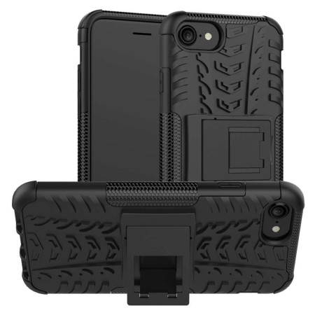 Husa protectie Flippy pentru Samsung S20 Ultra Defender Model 3 cu Suport, Negru