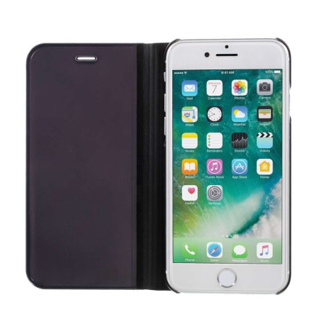 Husa Apple iPhone 11 Pro Max Flip Cover Oglinda Negru