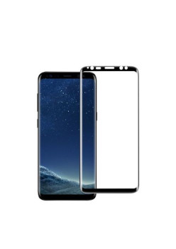 Folie Sticla Curbata Samsung Galaxy S8 Plus Full Face V2 Negru