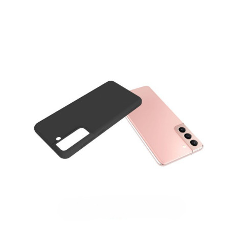 Husa protectie Flippy pentru Samsung S21 FE Liquid Silicone Negru