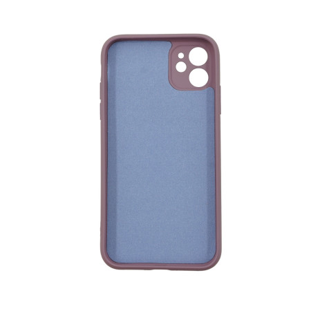 Husa protectie,Flippy, compatibila cu Apple iPhone 12 Liquid Silicone Mov