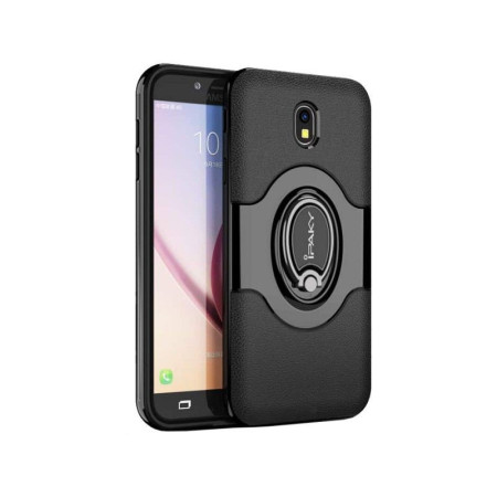 Husa de protectie pentru Samsung Galaxy J7 2017 Ipaky Ring Negru