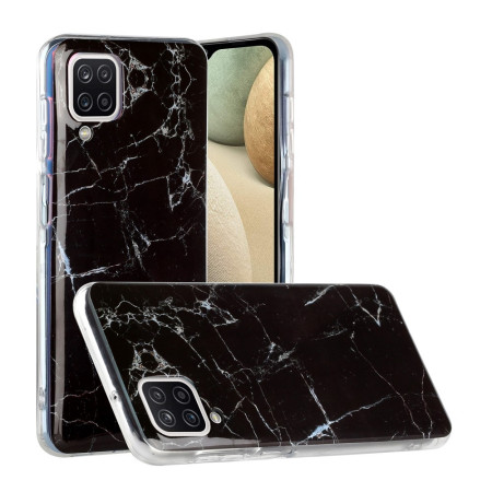 Husa protectie pentru Apple iPhone 11 Pro Max Soft IMD TPU Marble Negru cu Suport inclus