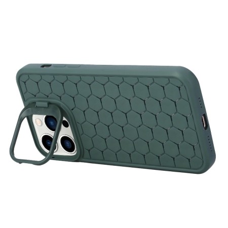 Husa de Protectie TPU, Flippy, pentru Samsung Galaxy S24 Ultra, 3D Cube, cu Inel, Protectie Camera, Antisoc, Antizgariere, Antialunecare, Acoperire Completa, Verde